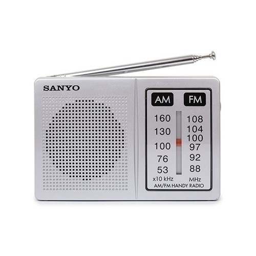 RADIO SANYO KS108 PLATA
